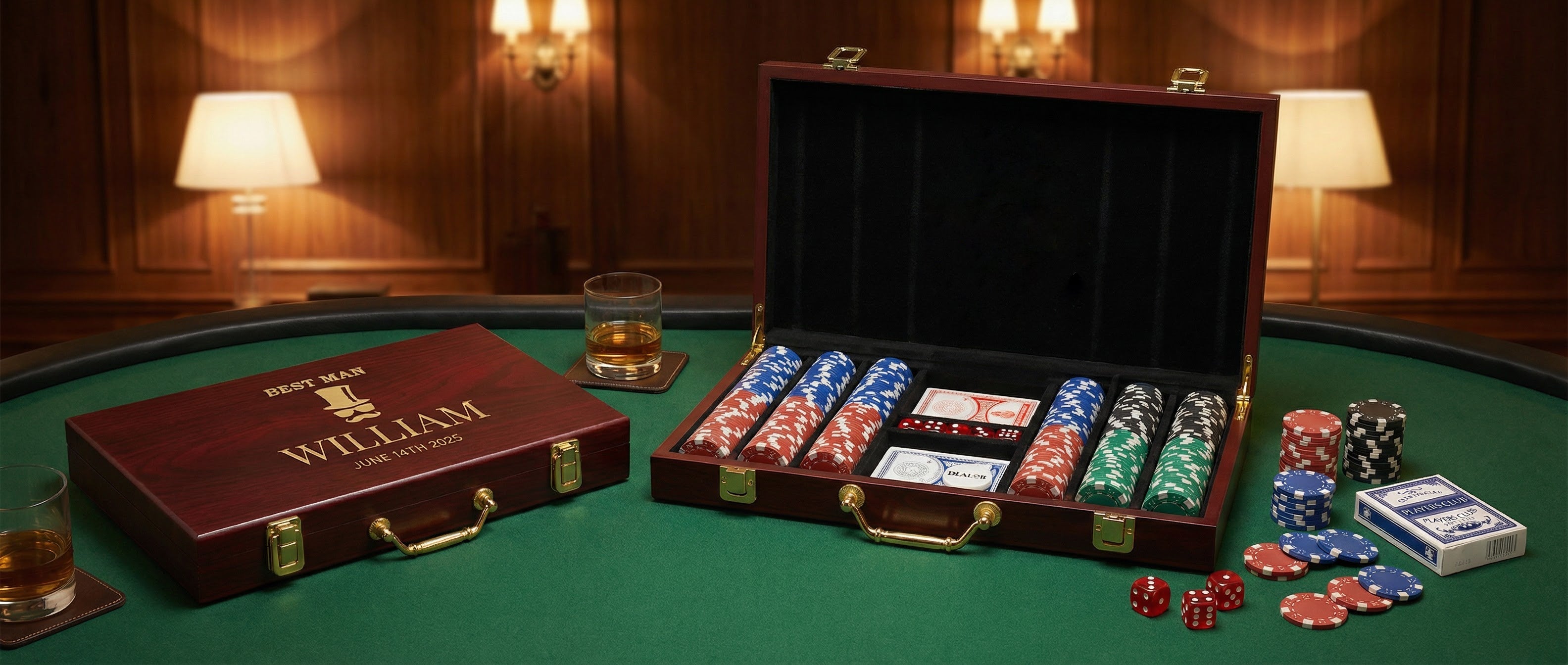 Personalized Poker Sets