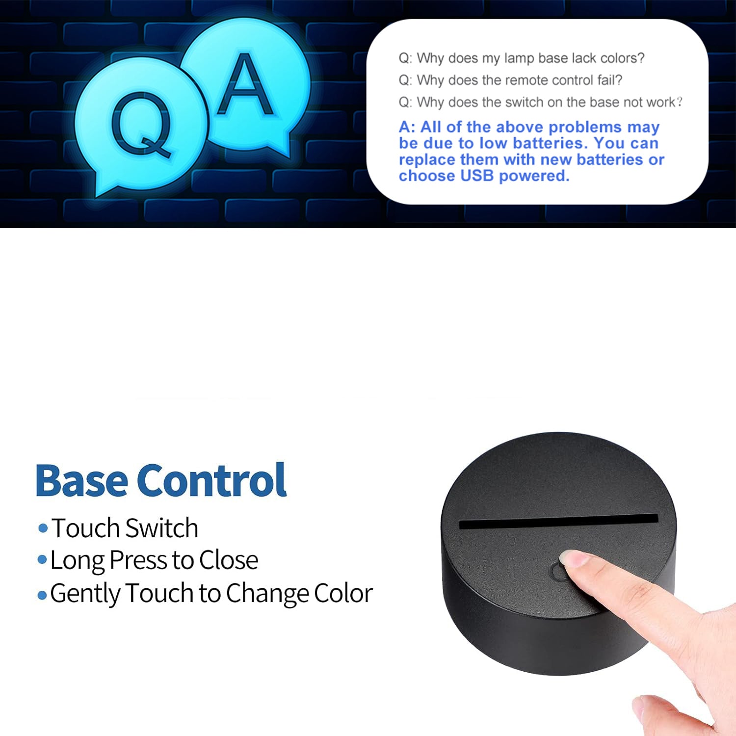 Scripture Light – The Lord Is My Light | LED Night Light with Cross Design (Psalm 27:1)