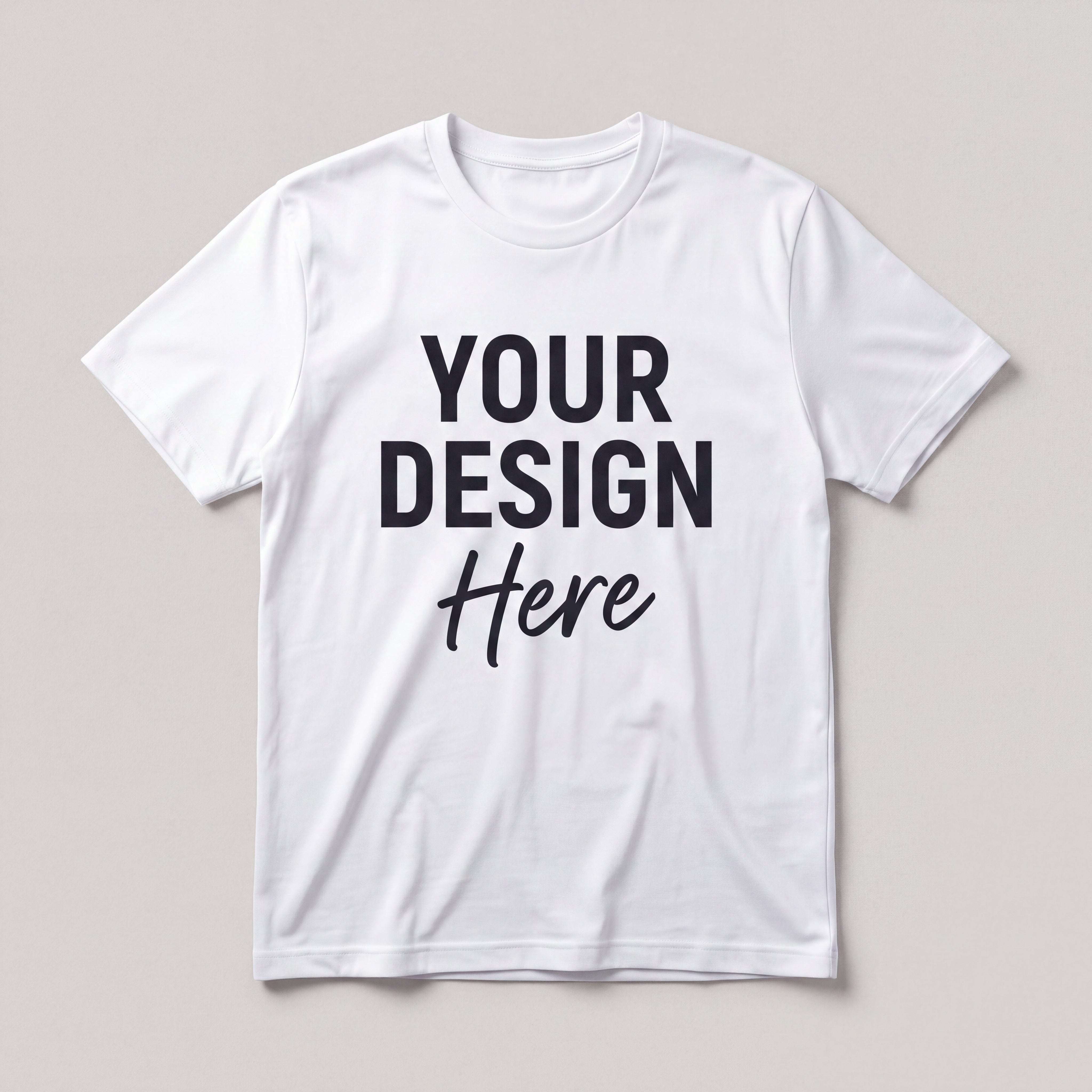Customized 100% Polyester T-Shirt