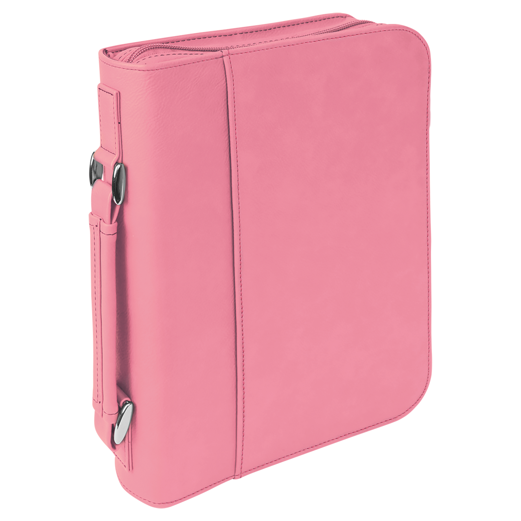 Breast Cancer Awareness Bible Cover with Name | Pink Ribbon Faith Design | Personalized Bible Case