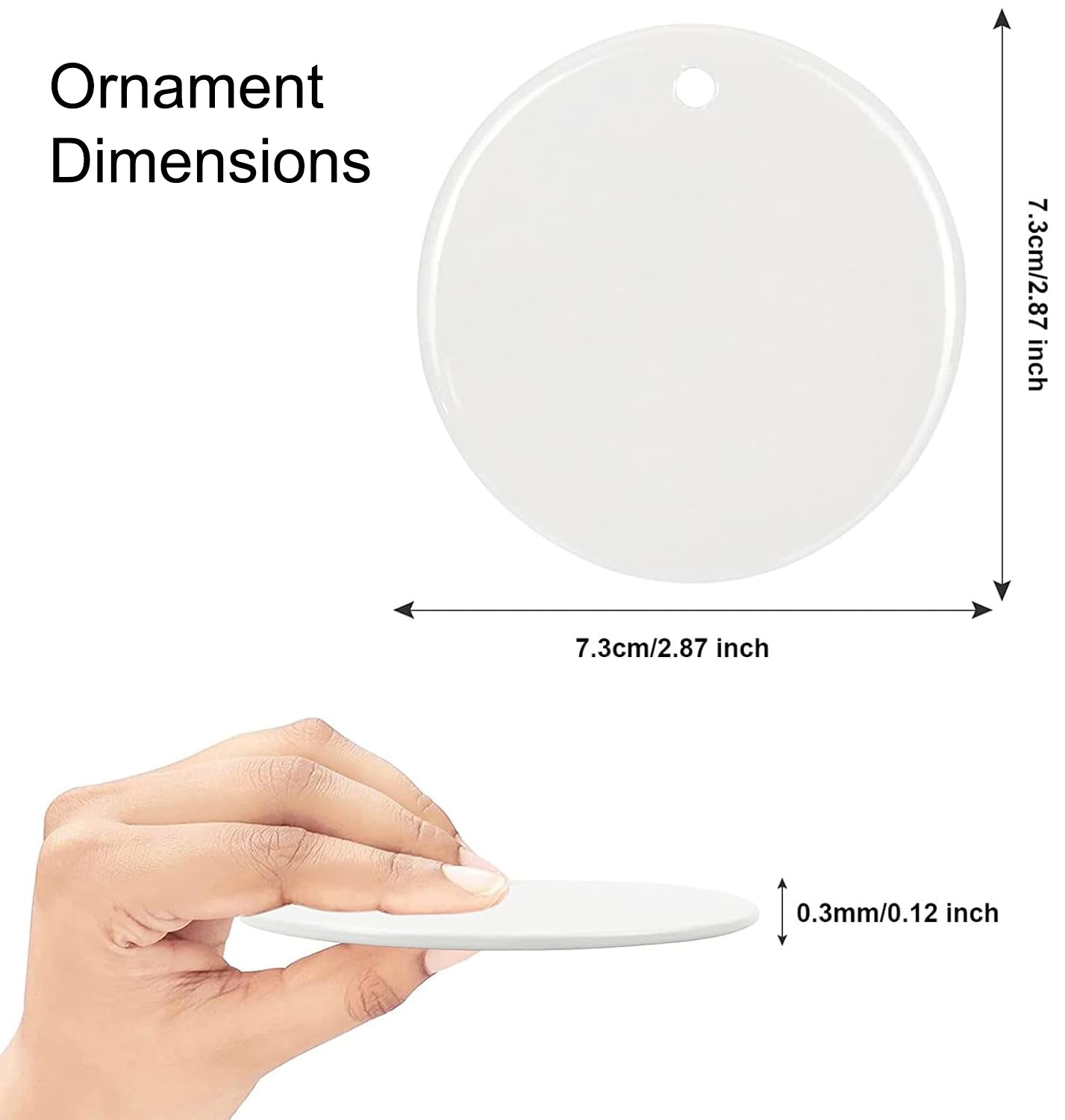 Husband & Daddy Ornament – EST Dates | Personalized Family Christmas Ornament