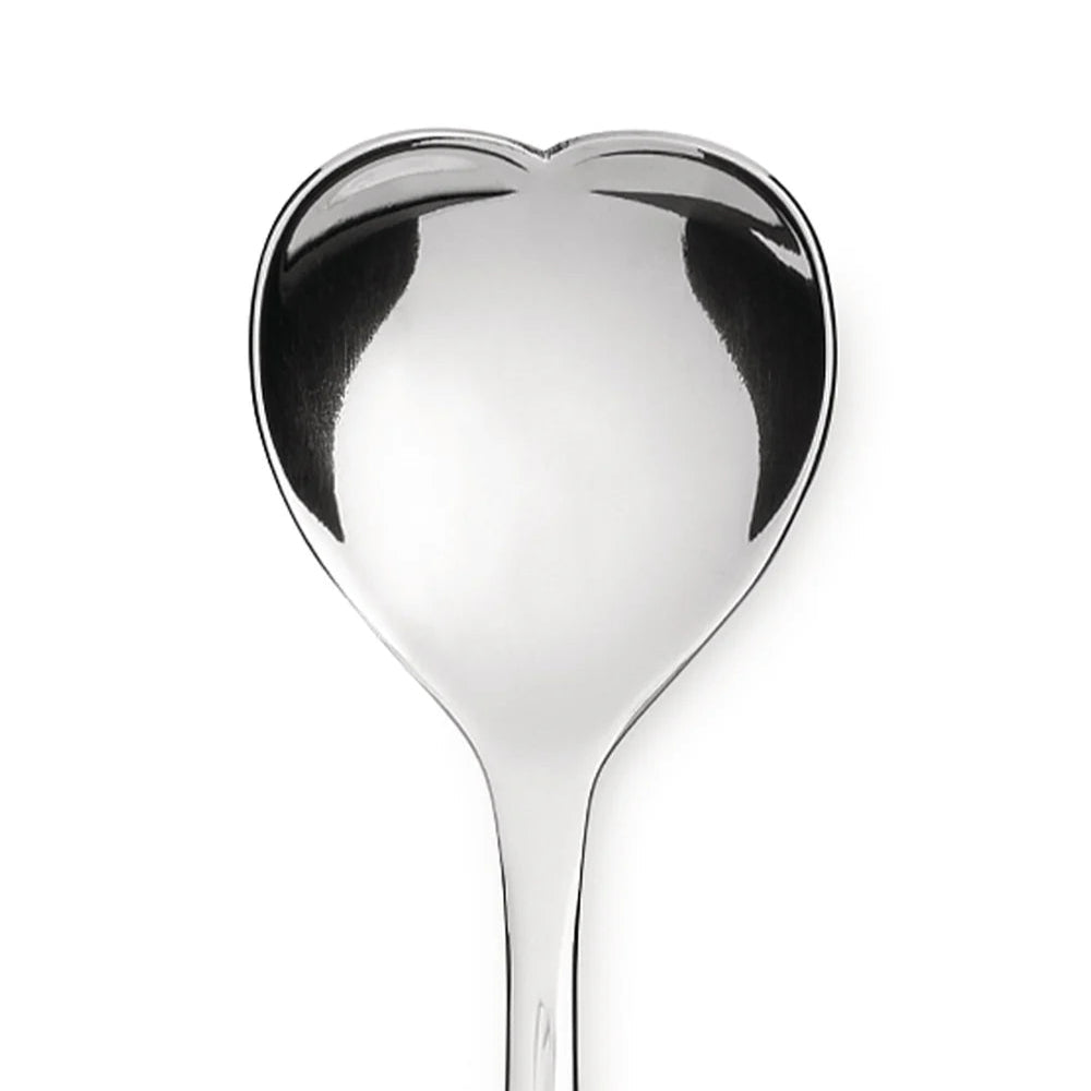 Engraved Heart Tea Spoon – Personalized Favor | Gold or Silver