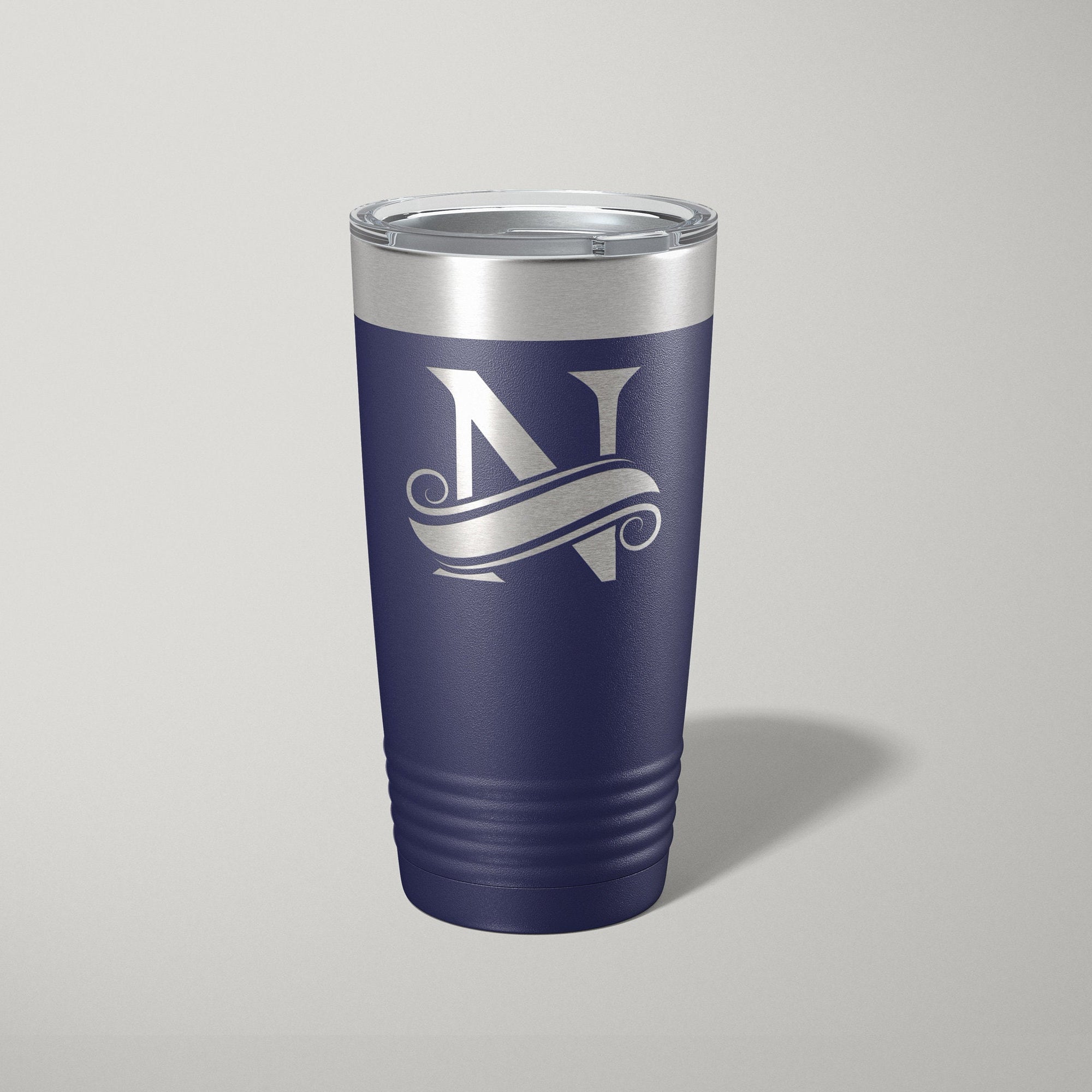 Ribbon Style Powder Coaster Personalized