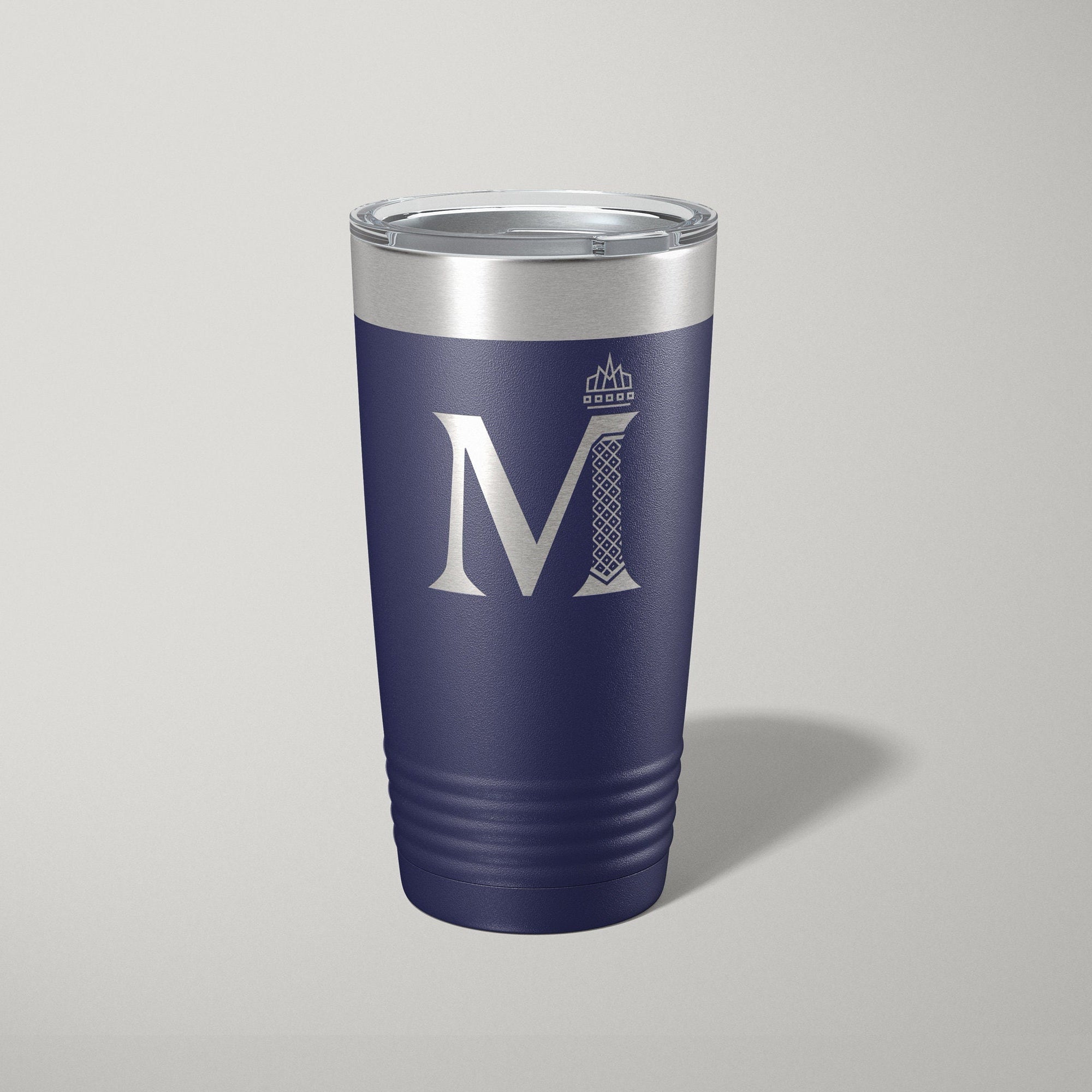 Royal Vintage Emblem Powder Coaster Personalized