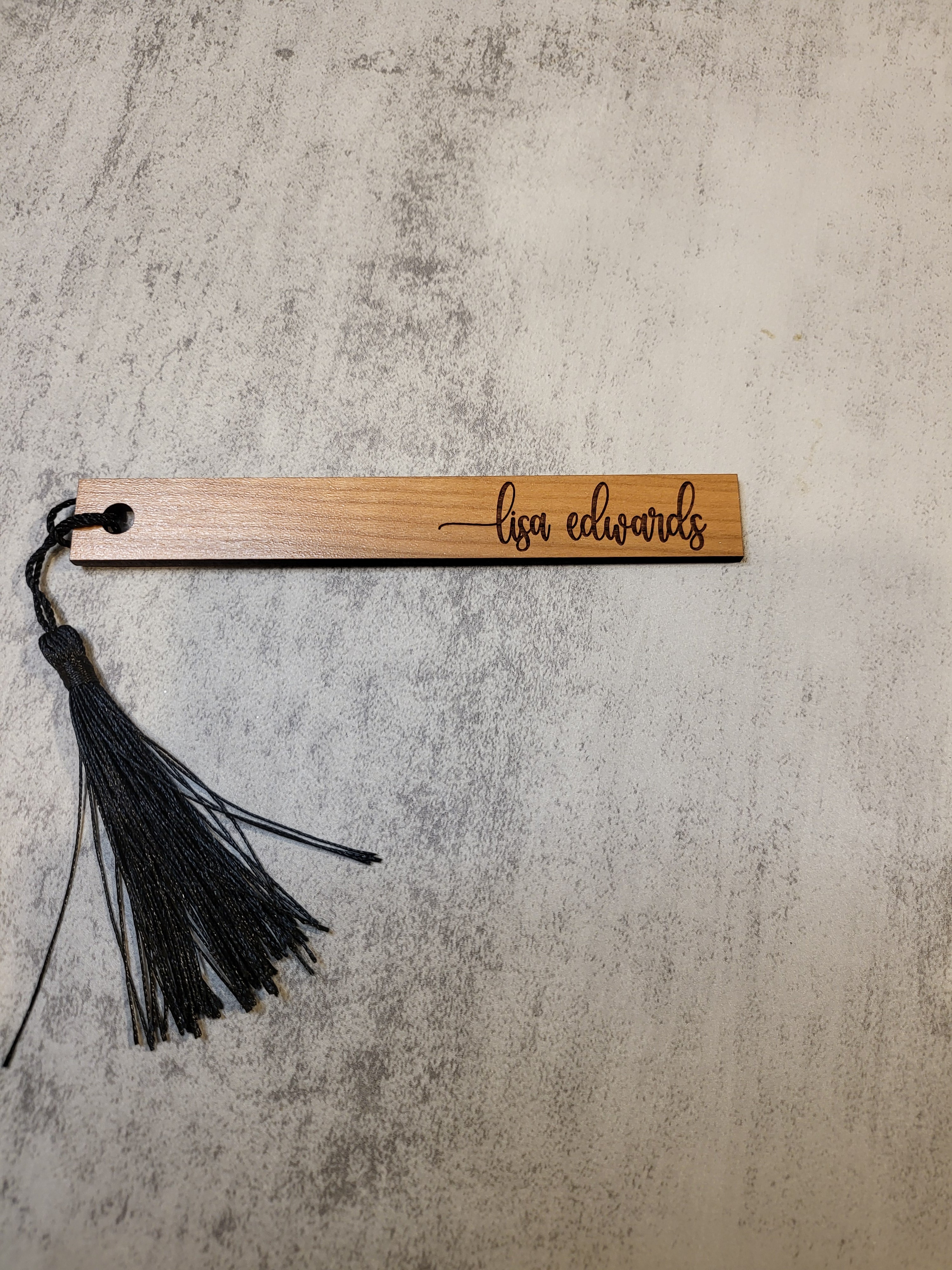 Personalized Wedding Name Tags with Ribbon Hole | Engraved Escort Place Cards | Wooden & Acrylic Guest Name Tags | Wedding Seating Tags