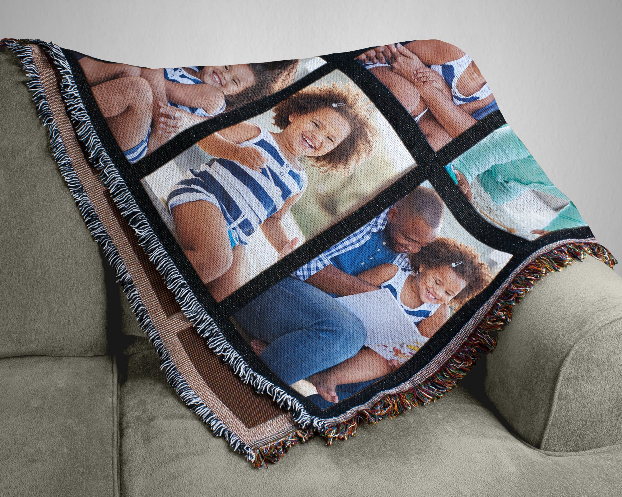 9 Panel Blanket | Personalized Soft Throw
