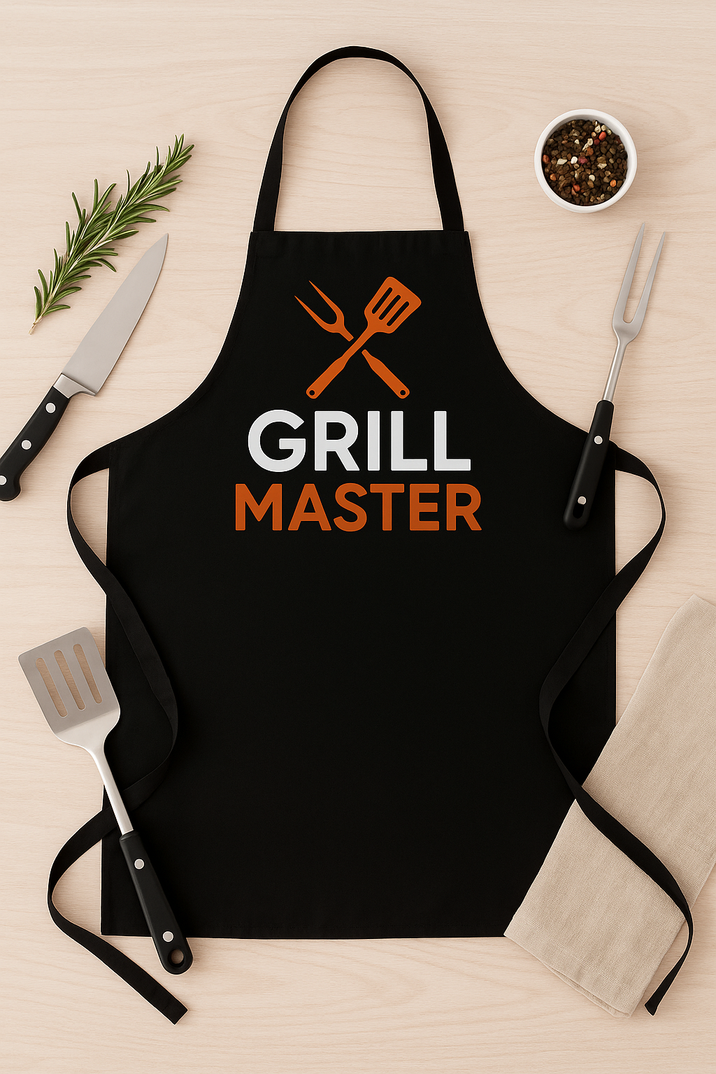 Personalized Apron | Custom Cooking Apron | BBQ Apron | Kitchen Gift | Grill Master Apron | Baking Apron | Chef Gift