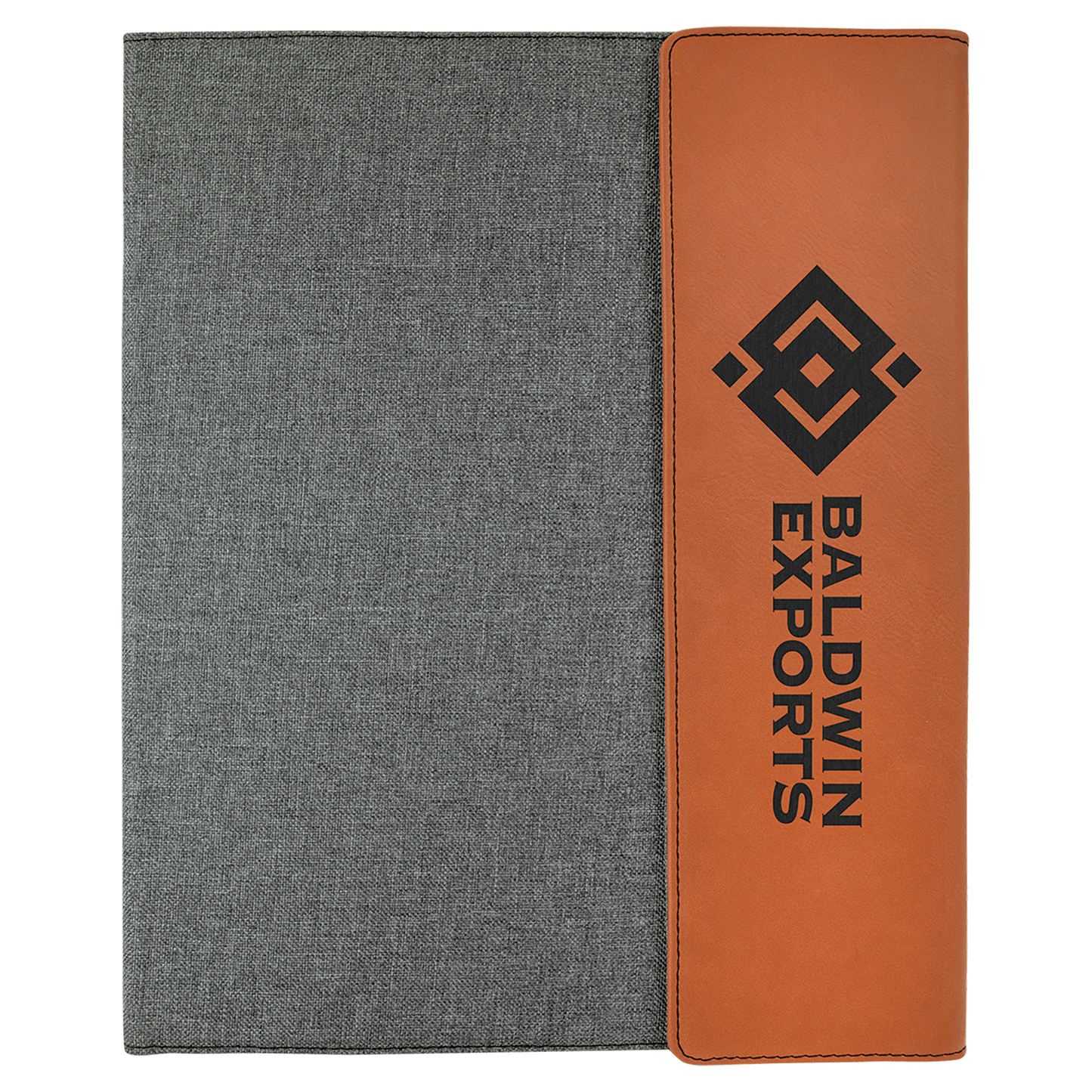 Personalized Canvas Portfolio | Custom Engraved Leatherette Flap | Business Gift | Graduation Gift | Ministry Gift | Professional Gift