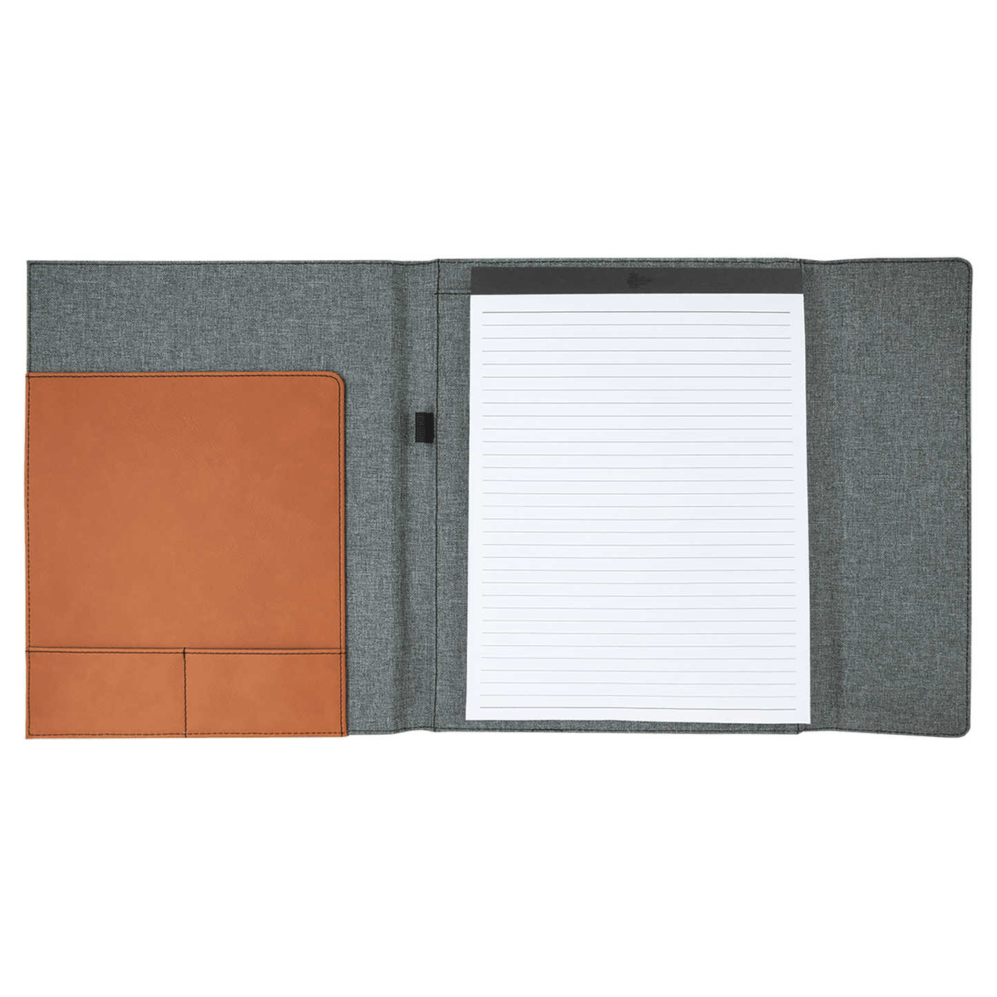 Personalized Canvas Portfolio | Custom Engraved Leatherette Flap | Business Gift | Graduation Gift | Ministry Gift | Professional Gift