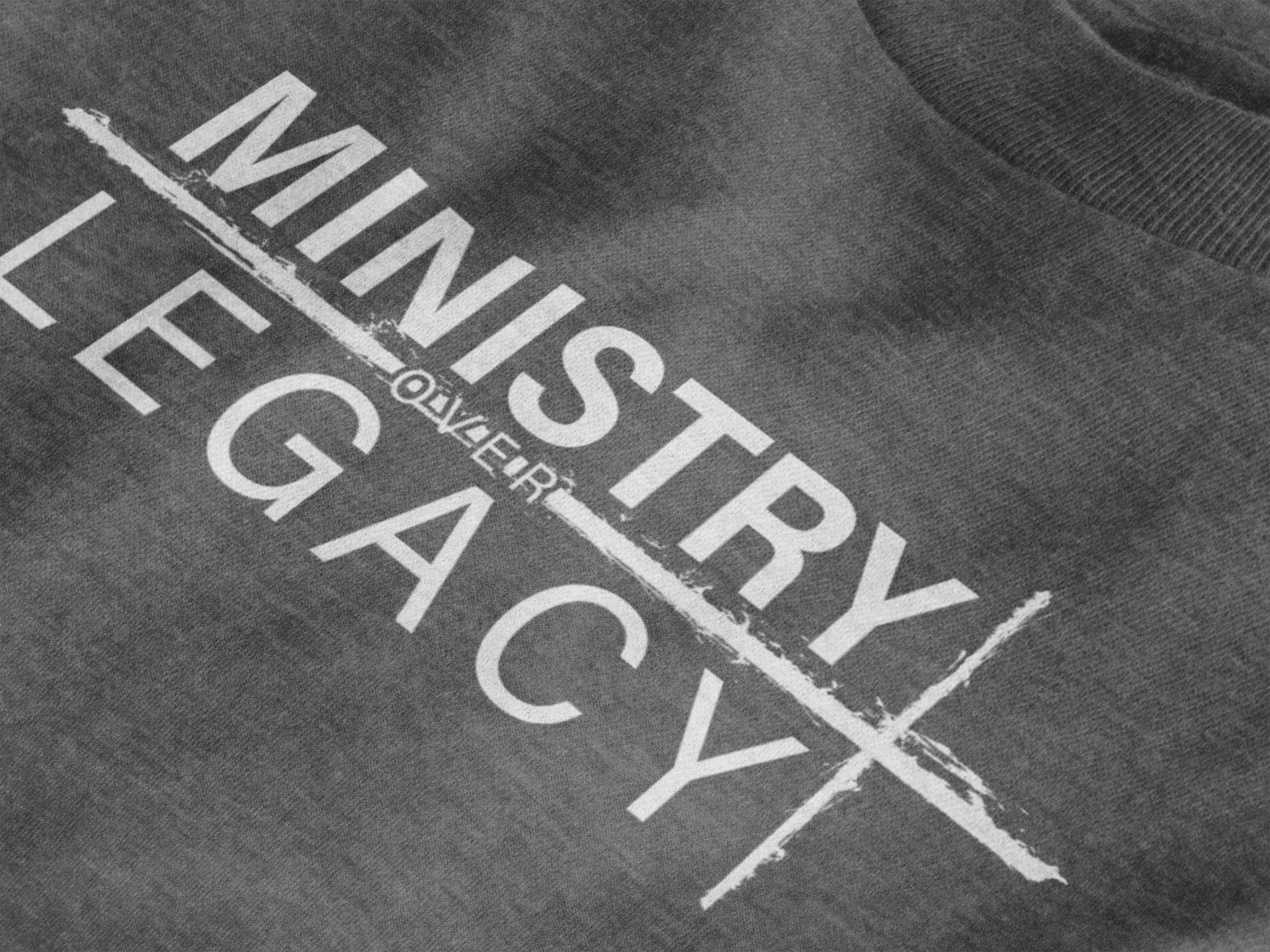 Ministry Over Legacy | Cross Design Christian T-Shirt