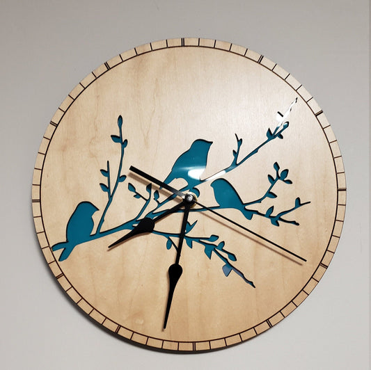 Personalized Bird Clock