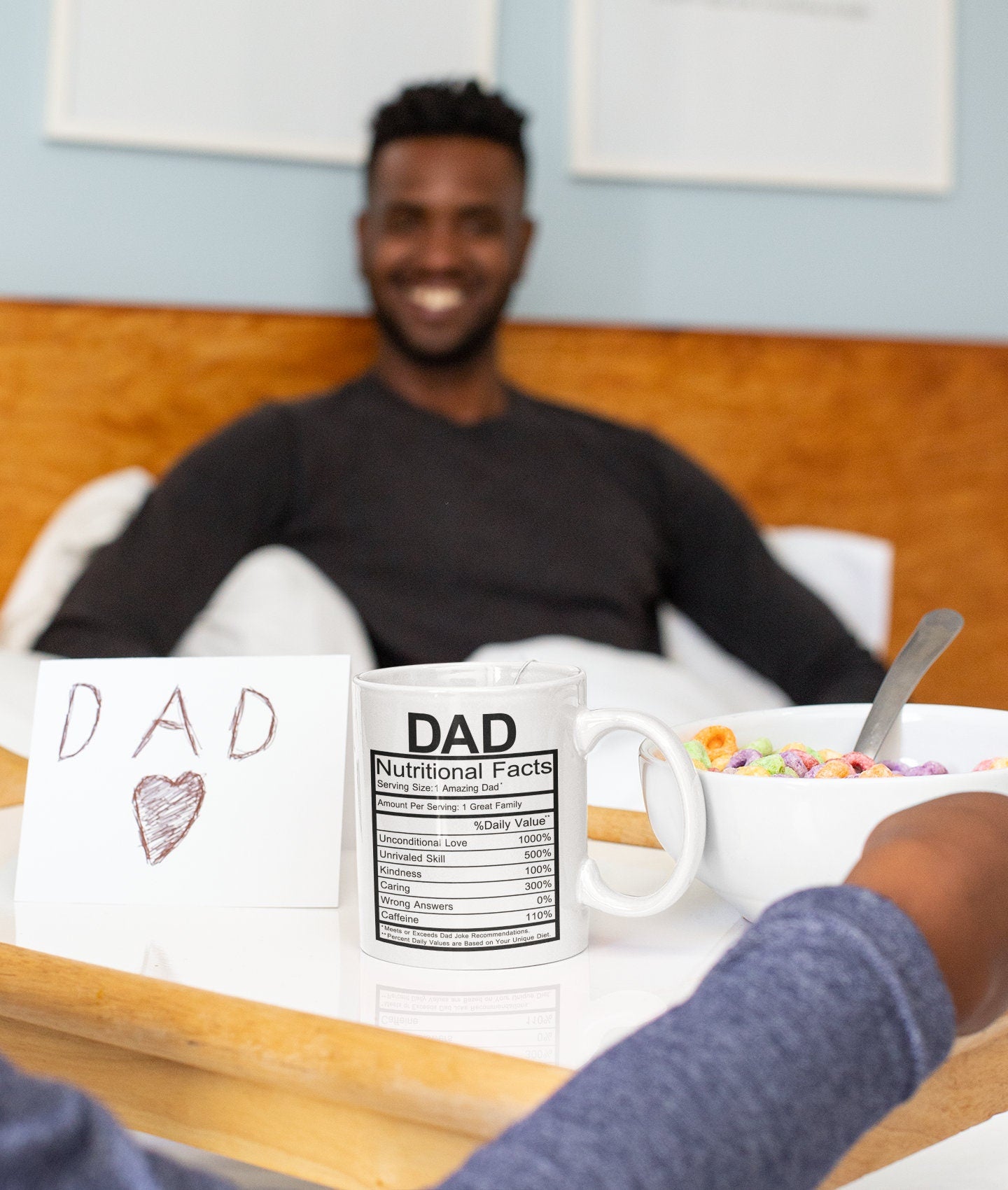 Dad/Father Nutrition Facts Mug | Personalized Mug | Magic Mug