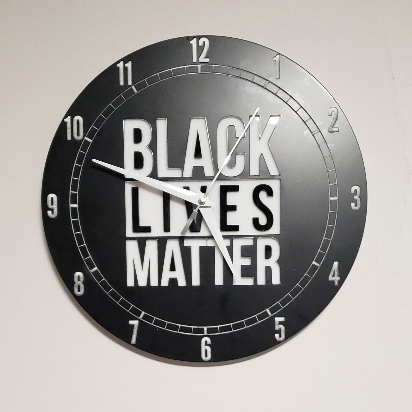 BLACK LIVES MATTER Clock