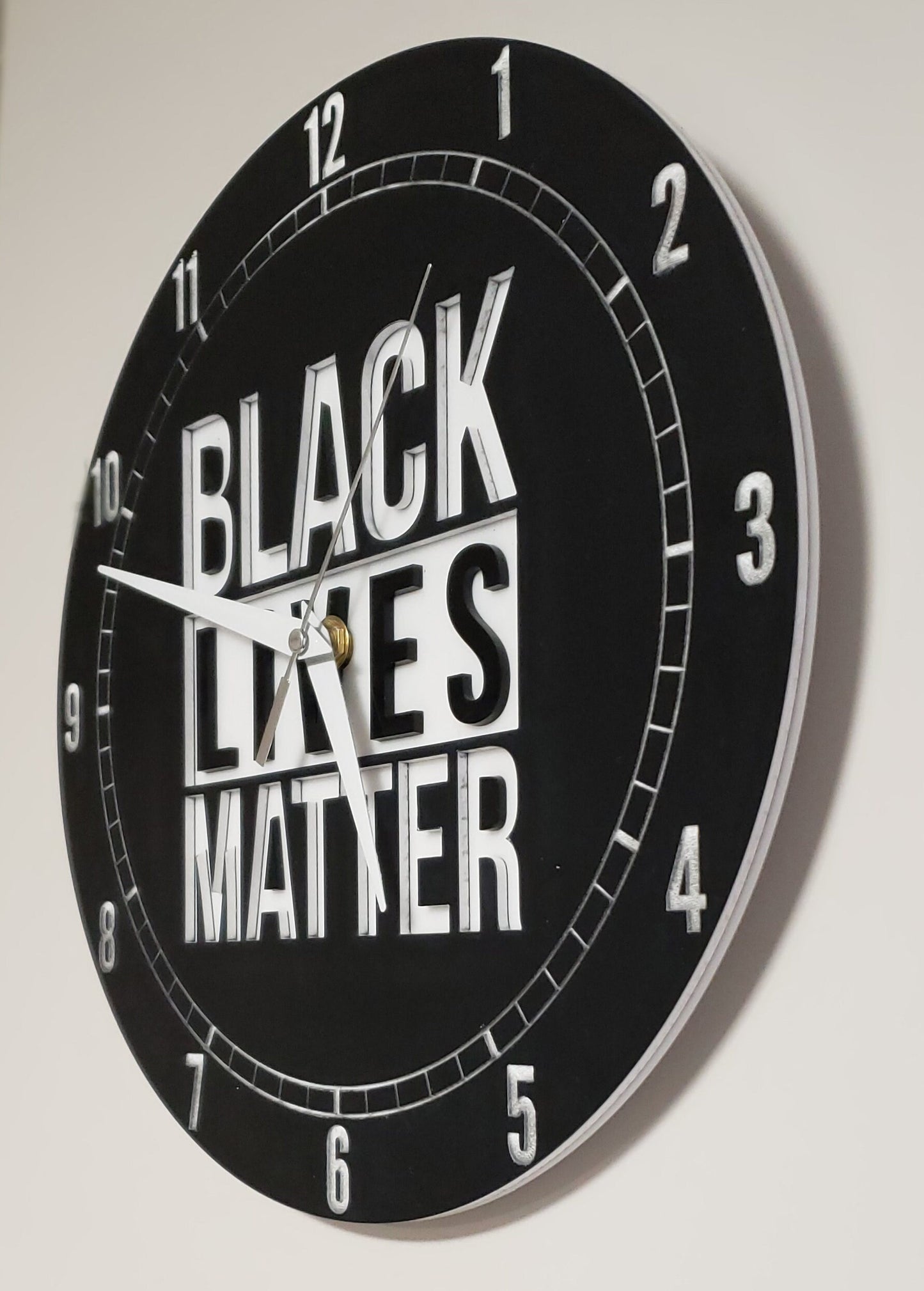 BLACK LIVES MATTER Clock