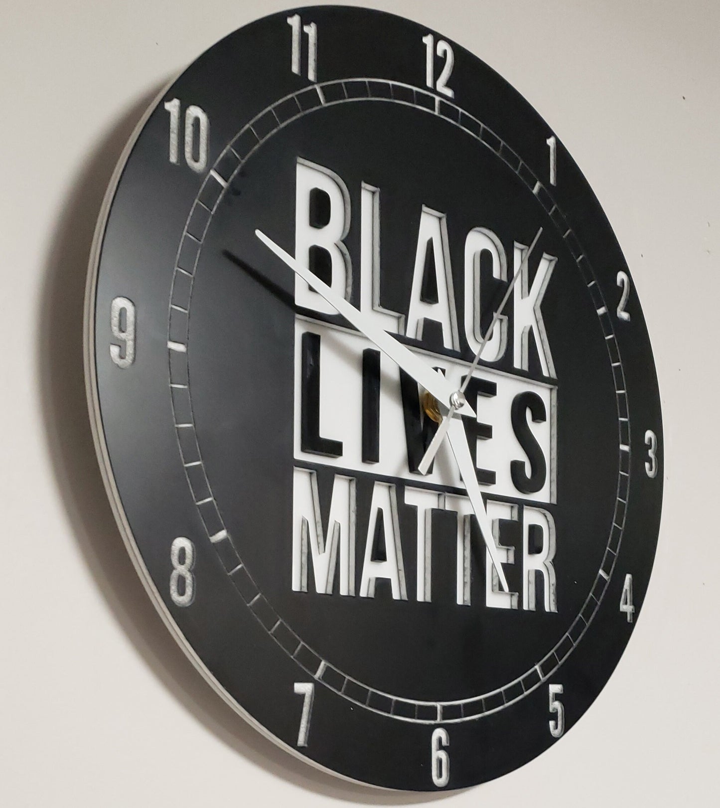 BLACK LIVES MATTER Clock