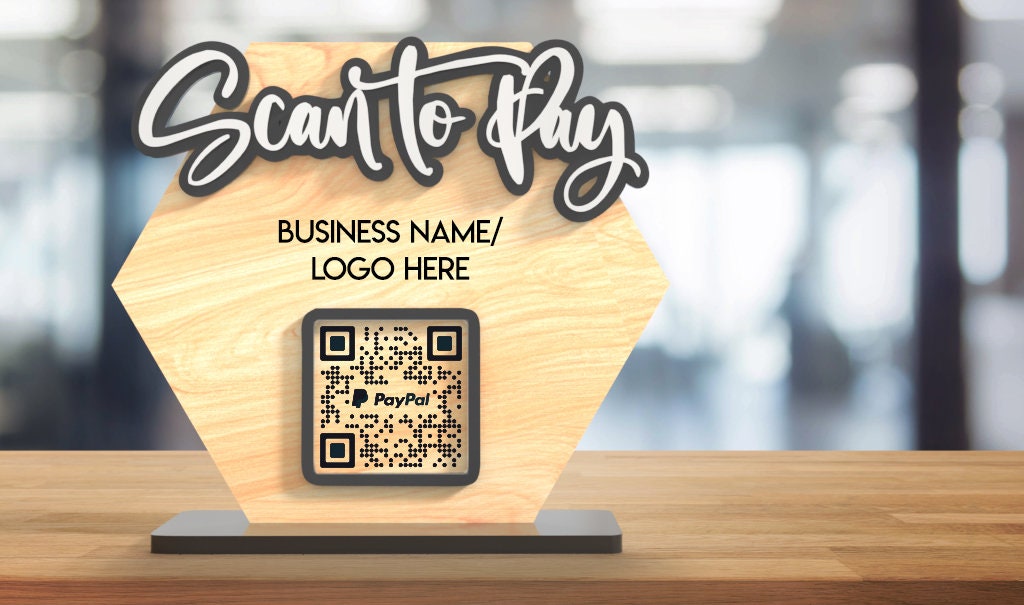 Scan To Pay | QR Code Sign