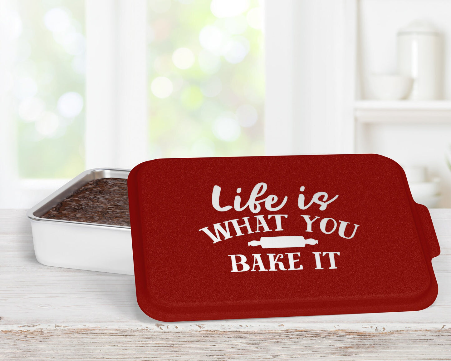 Personalized Baking Pan | Customized Gift for Bakers | Engraved Aluminum Cake Pan