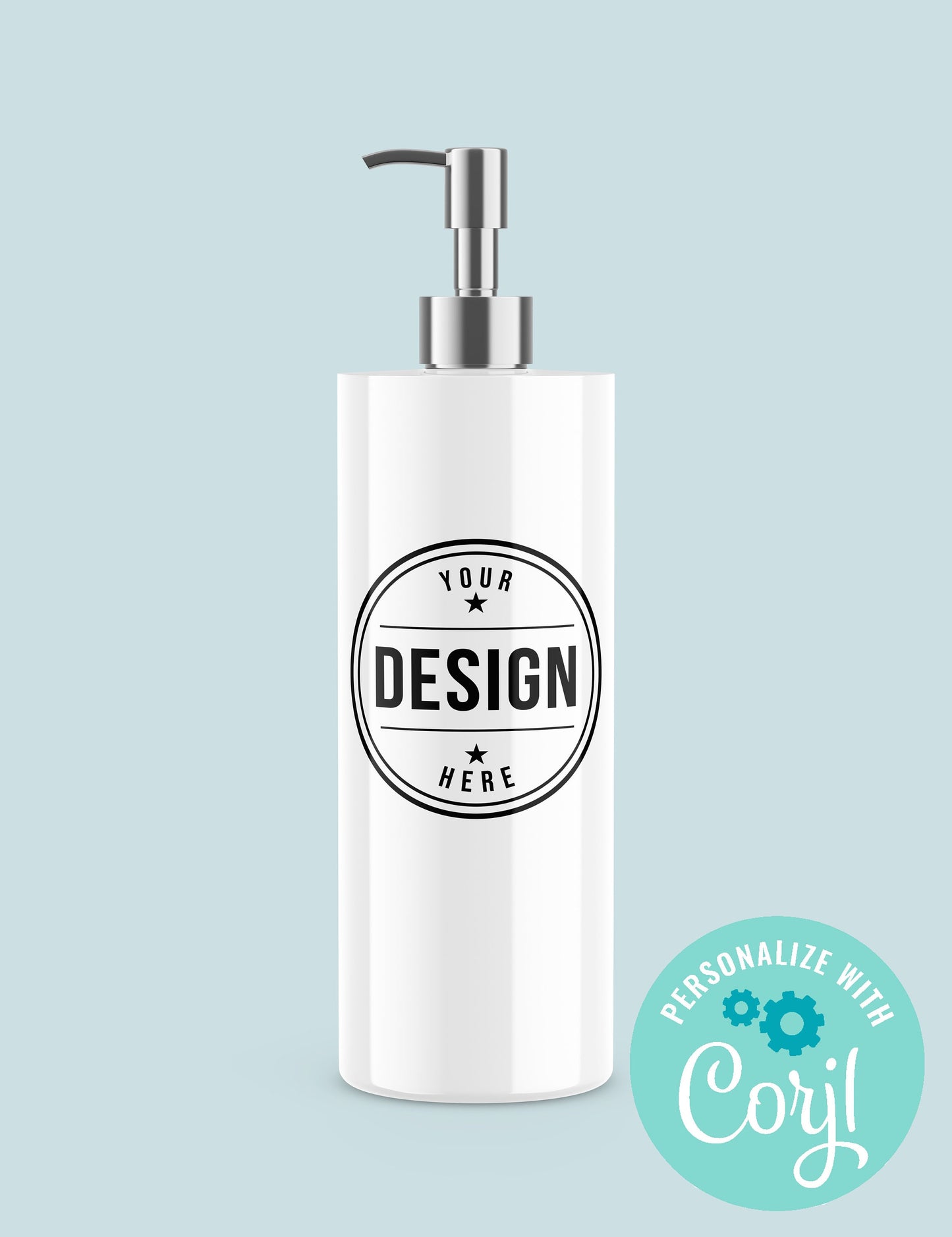 Customized Soap - Lotion Dispenser | Customized Bottle with Pump | Monogram Dispenser | Shampoo - Conditioner Bottle