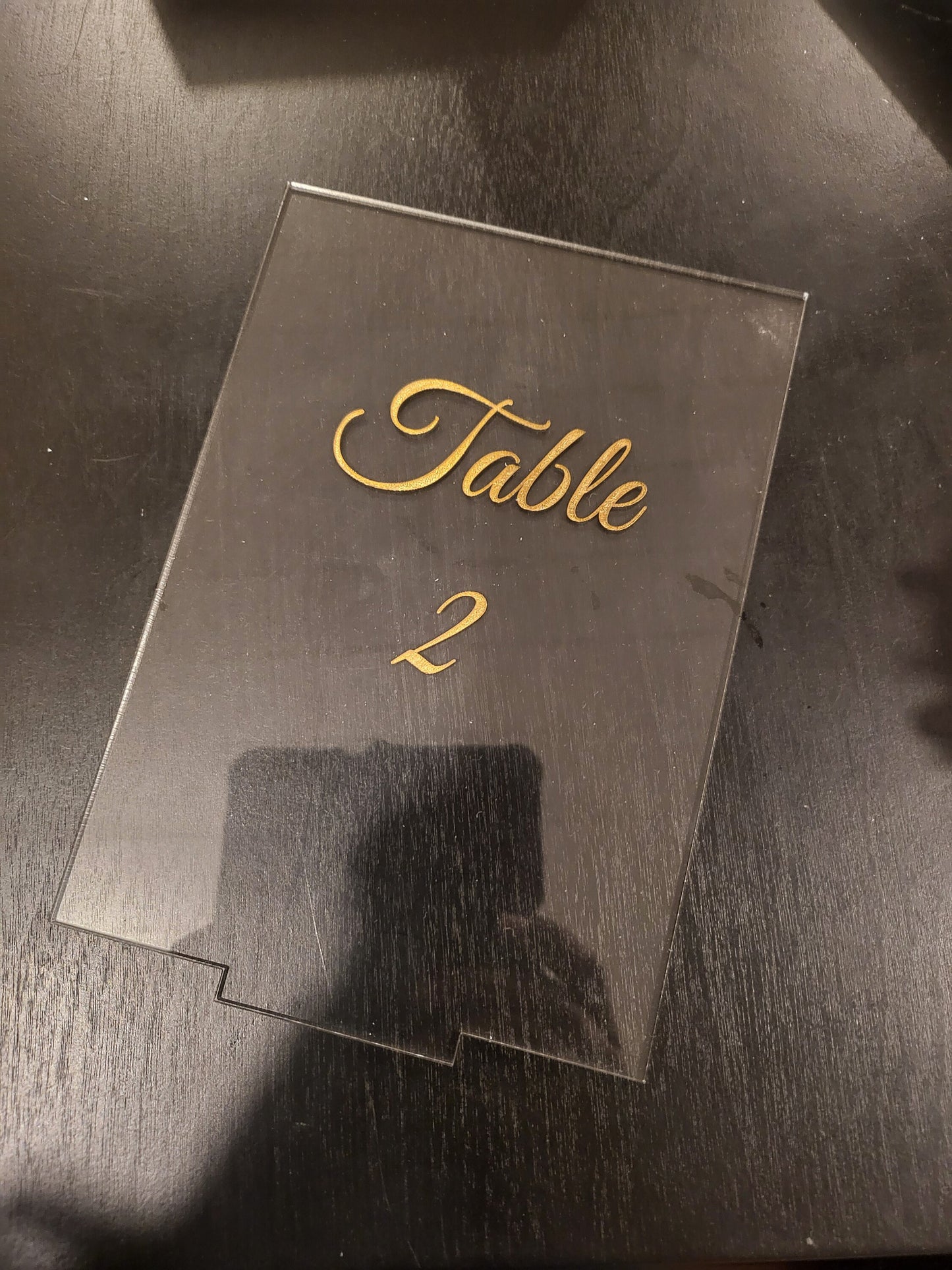 Acrylic Table Numbers | Wedding Table Numbers | Event Decor | Reception Signs