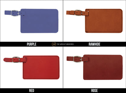 Personalized Leather Luggage Tags | Personalized Luggage Tag | Custom Couple Luggage Tags | Travel Accessories | Bag Tags | Name Tag