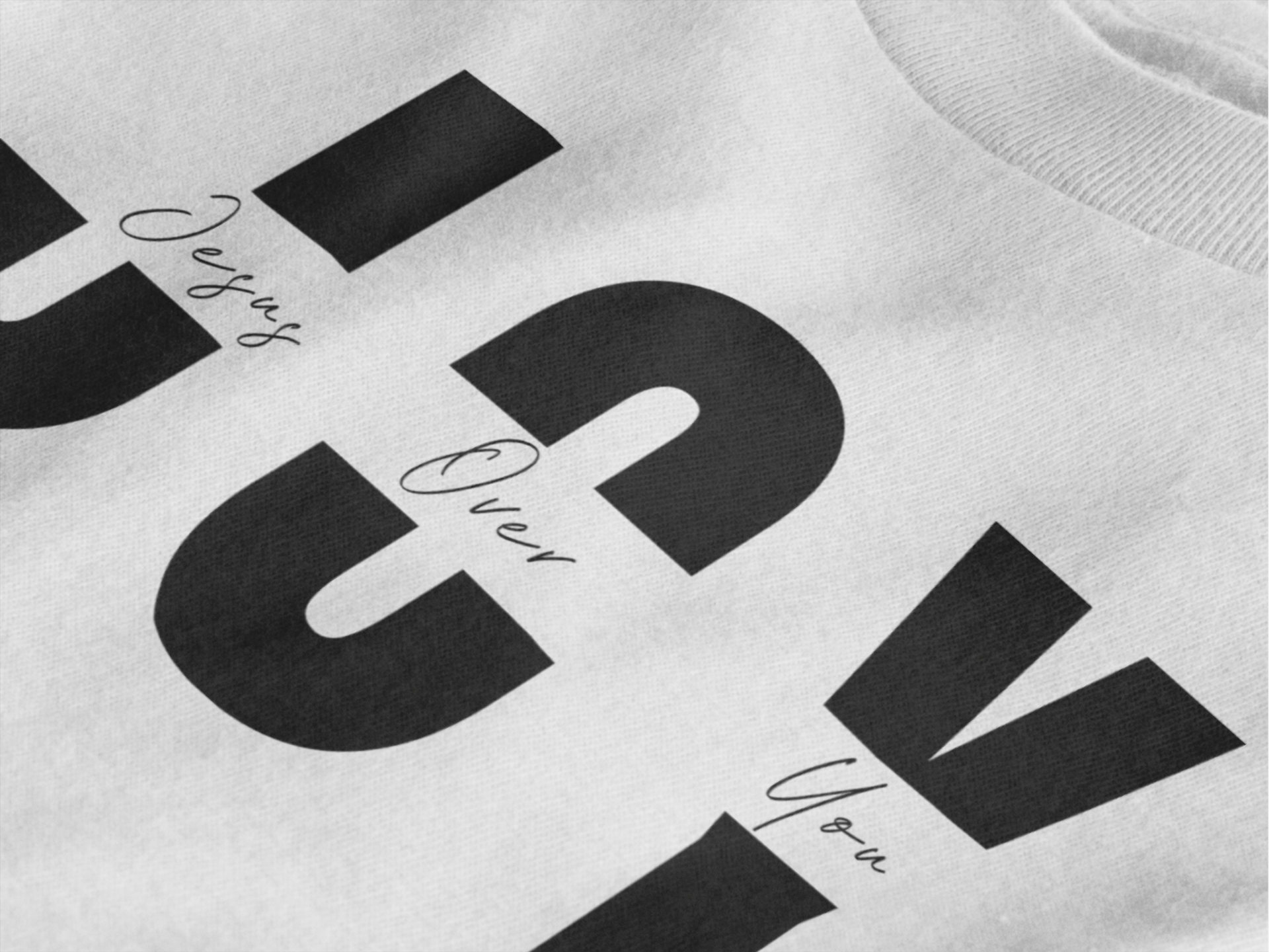 JOY Shirt – Jesus Over You Design | Motivational Graphic Tee